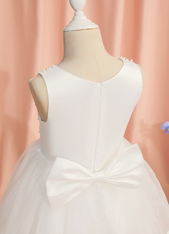 Robe Cérémonie Tulle Crème - gallery 6