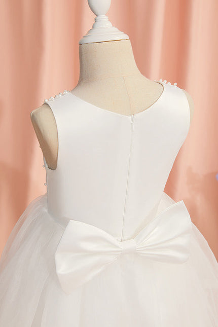 Robe Cérémonie Tulle Crème - gallery 6