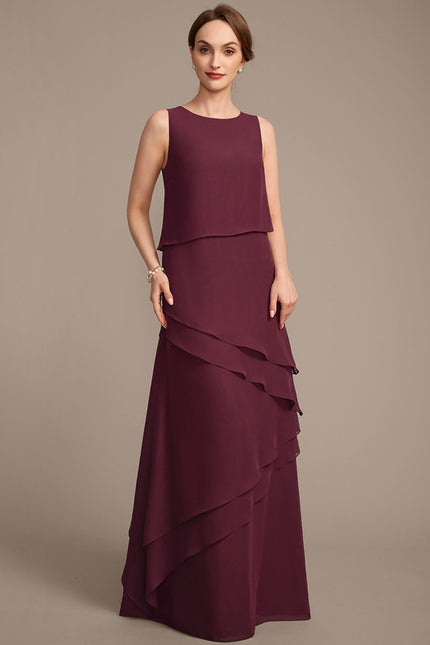 Robe Cérémonie Cascade Prune - gallery 6