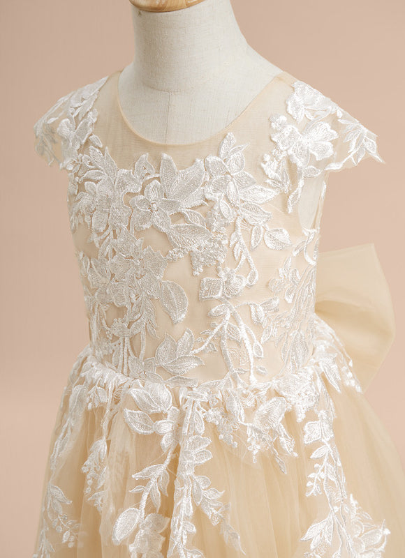 Robe Cérémonie Danse De Dentelle - gallery 5