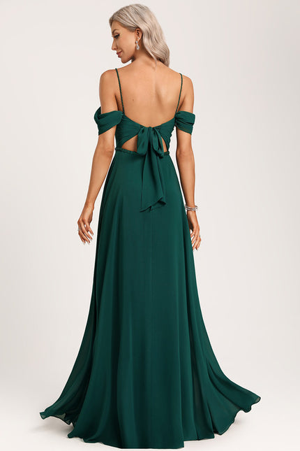 Robe Cérémonie Vague Émeraude - gallery 1