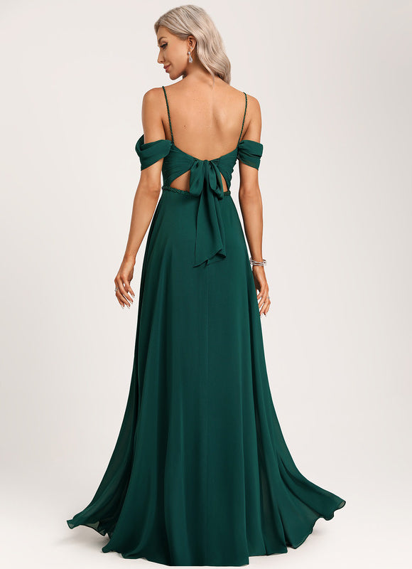 Robe Cérémonie Vague Émeraude - gallery 1