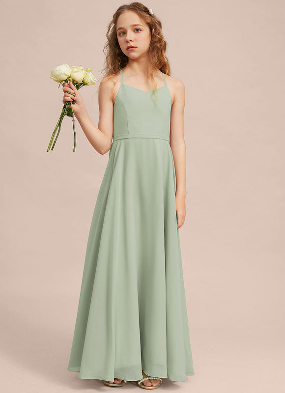 Robe Cérémonie Longue Vert Deau - gallery 5