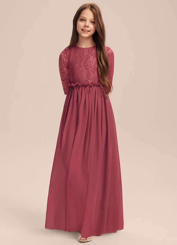 Robe Cérémonie Longue Plissée