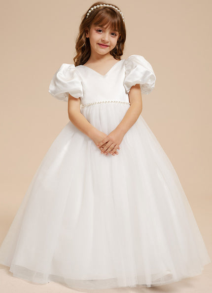 Robe Cérémonie Nuptiale Délicate