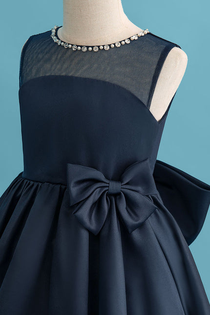 Robe Cérémonie Satinée Précieuse