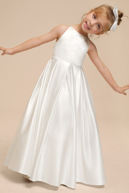 Robe Blanche Grande Taille Ceremonie - gallery 7