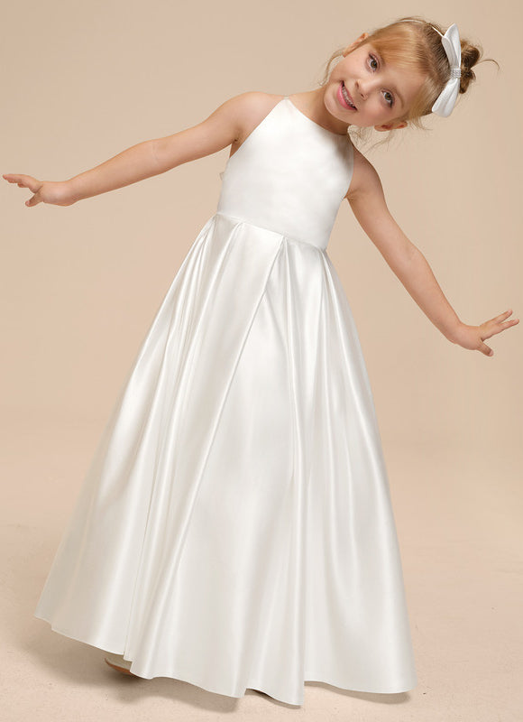 Robe Blanche Grande Taille Ceremonie - gallery 7