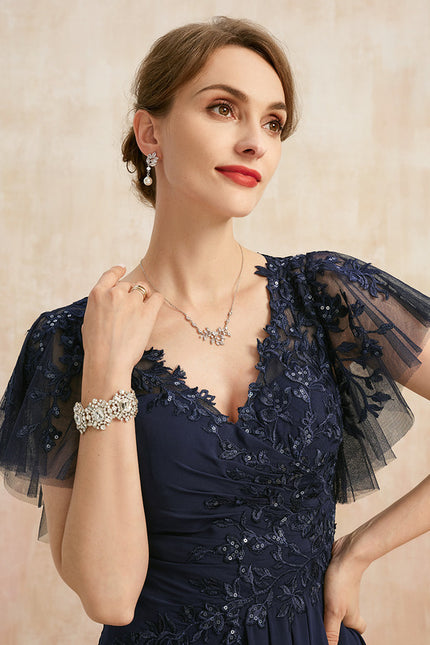 Robe Cérémonie Vaporeuse Nuit - gallery 1