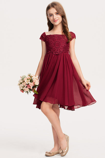 Robe Cérémonie Élégance Cerise