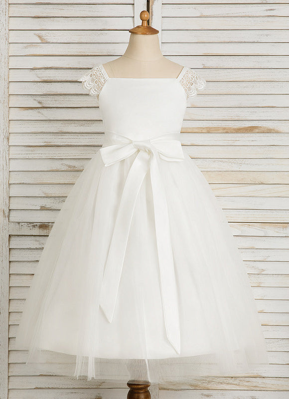 Robe Cérémonie Satin Tulle Chic - gallery 8