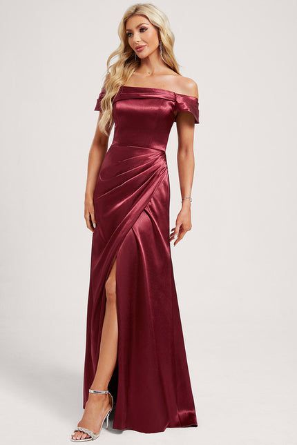 Robe Cérémonie Satin Cuivrée - gallery 2