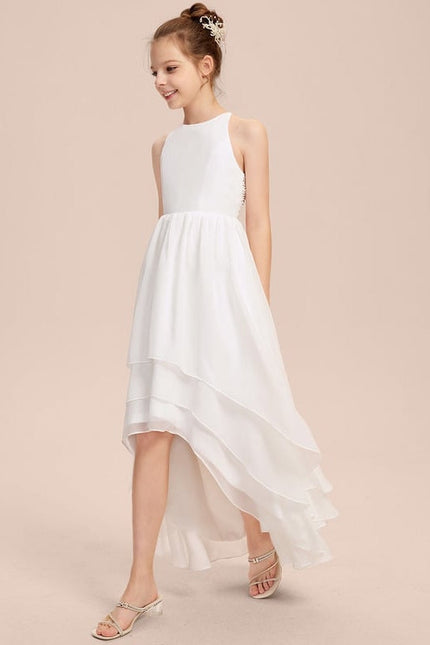 Robe Cérémonie Mousseline Marine