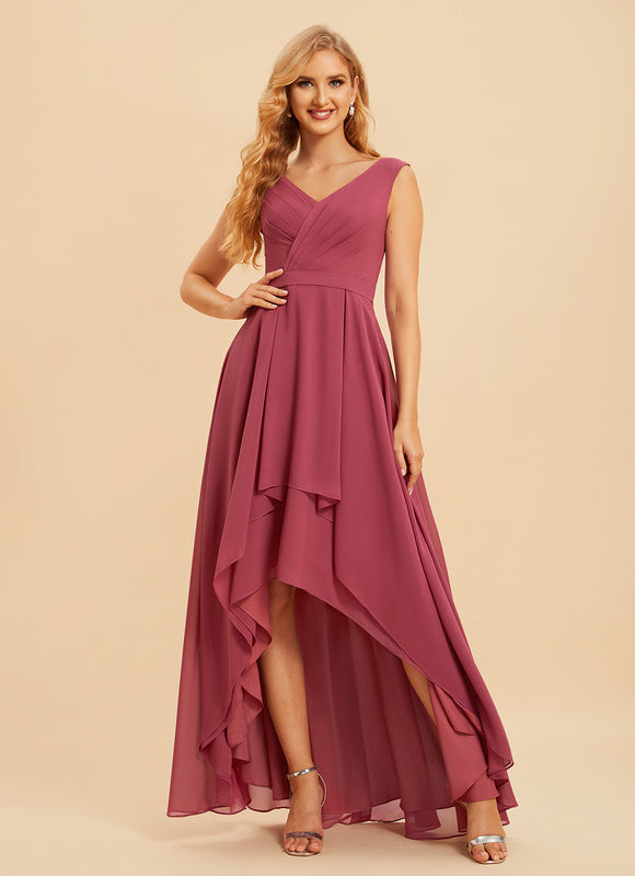 Robe Cérémonie Fluide Marine Élégante - gallery 3