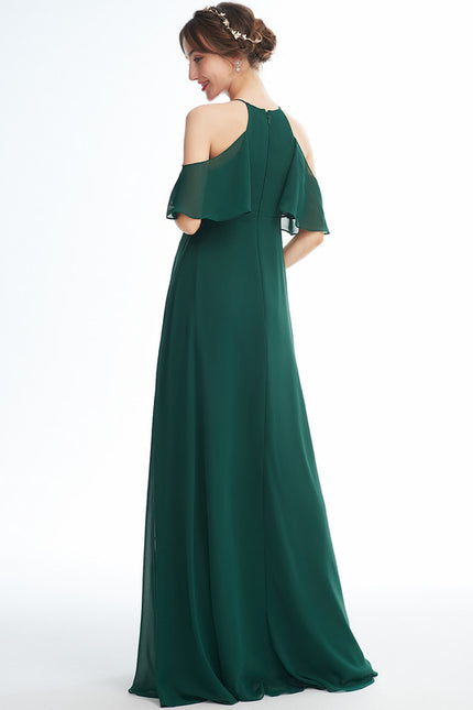 Robe Cérémonie Émeraude Flottante - gallery 2