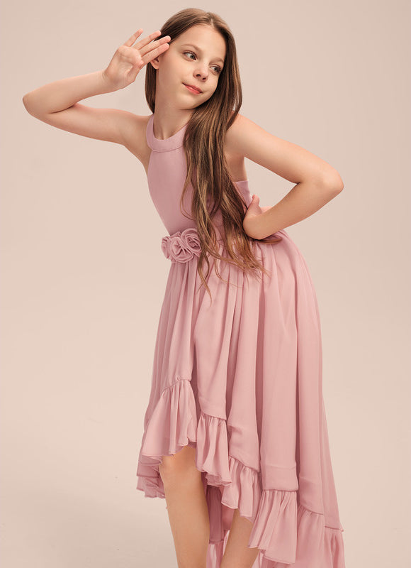 Robe Cérémonie Junior Rosée - gallery 1