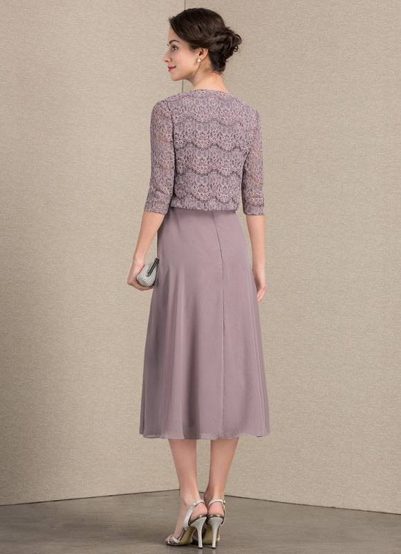 Robe Ceremonie Grande Taille Femme - gallery 4
