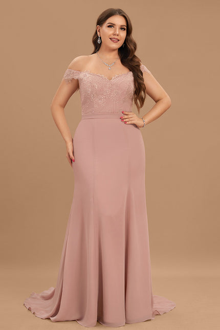 Robe Cérémonie Sophistiquée Mousseline - gallery 7