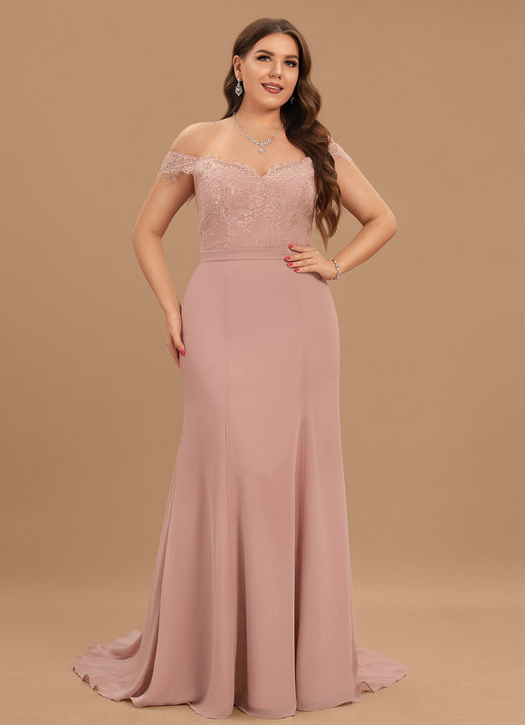 Robe Cérémonie Sophistiquée Mousseline - gallery 7