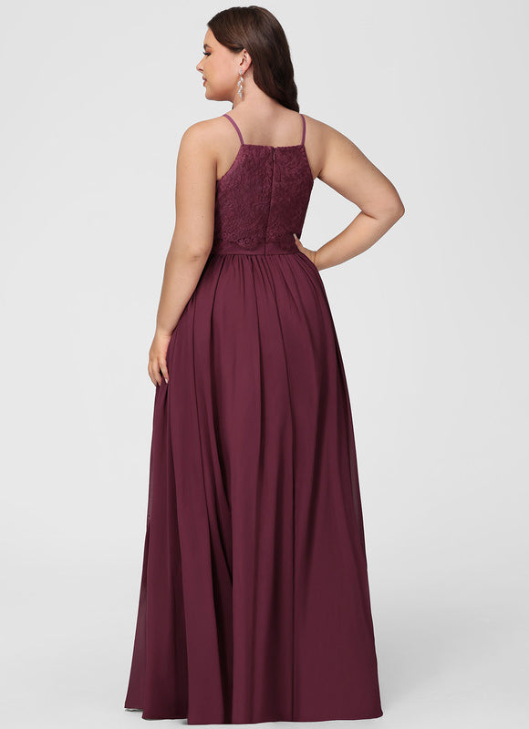 Robe Cérémonie Dentelle Bordeaux - gallery 8