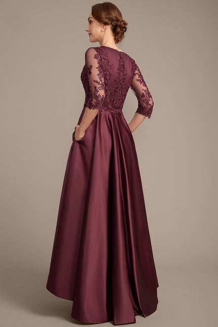 Robe Cérémonie Élégance Pourpre Scintillante - gallery 6