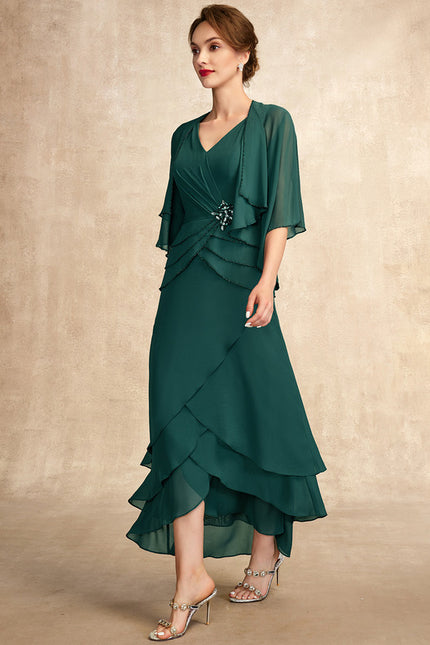 Robe Cérémonie Chic Asymétrique - gallery 5