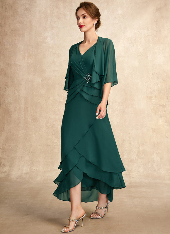 Robe Cérémonie Chic Asymétrique - gallery 5