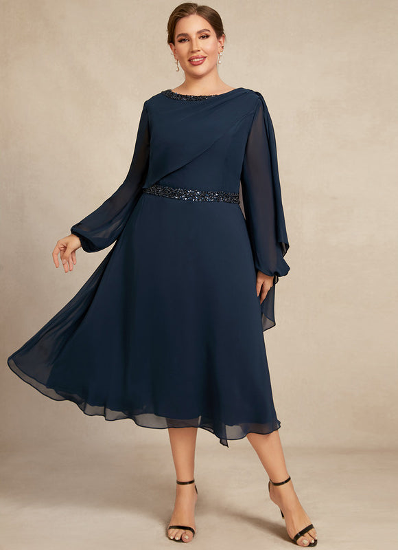 Robe Cérémonie Chic Colonne Nuit - gallery 7
