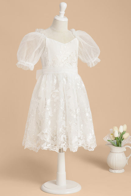 Robe Ceremonie Fille Broderie Anglaise - gallery 8