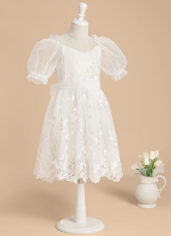 Robe Ceremonie Fille Broderie Anglaise - gallery 8