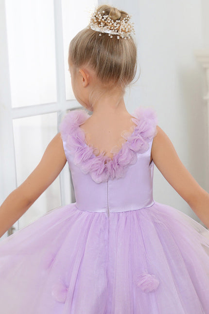 Robe Cérémonie Lavande Éclatante - gallery 5