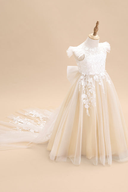 Robe Cérémonie Florale Élégante - gallery 3