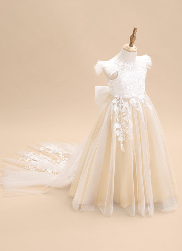 Robe Cérémonie Florale Élégante - gallery 3