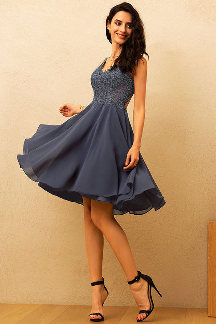 Robe Cérémonie Chiffon Brodée - gallery 3