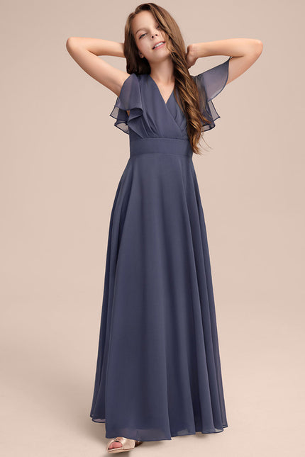 Robe Cérémonie Junior Élégante - gallery 1