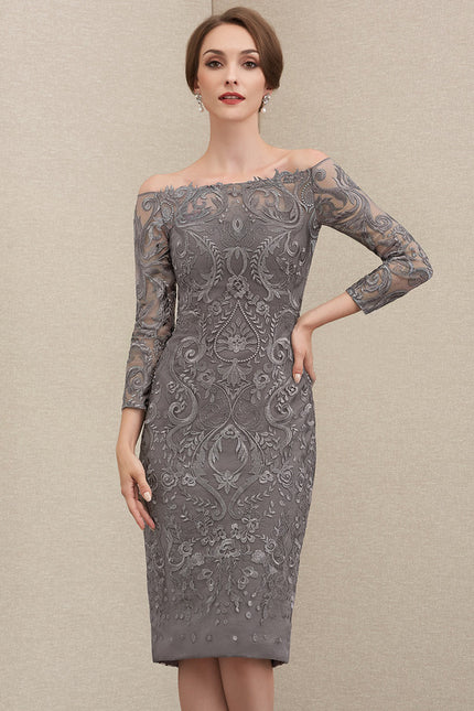 Robe Cérémonie Gala Chic Argenté - gallery 5