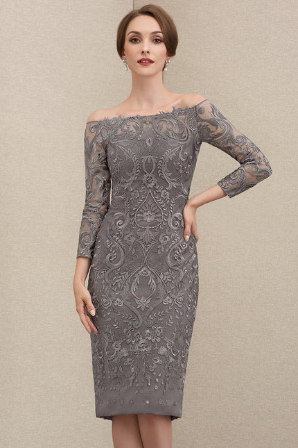 Robe Cérémonie Gala Chic Argenté - gallery 5