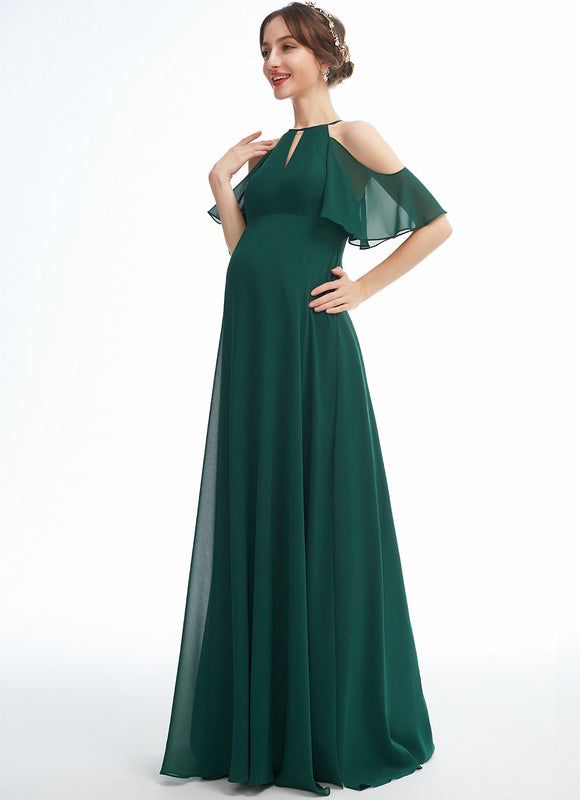 Robe Cérémonie Émeraude Flottante - gallery 1
