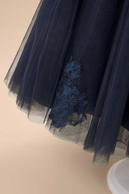 Robe Cérémonie Tulle Asymétrique - gallery 8