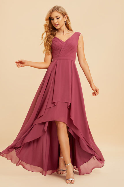 Robe Cérémonie Fluide Marine Élégante