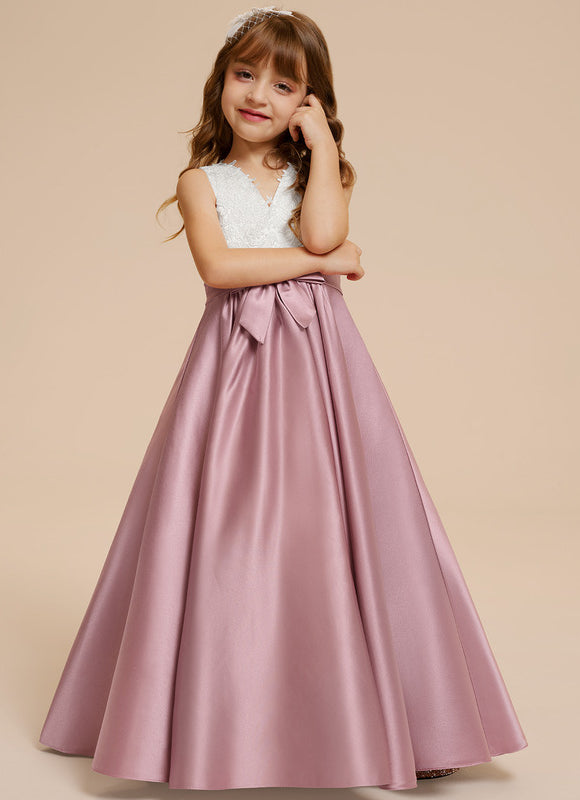 Robe Cérémonie Mariage Satinée - gallery 9
