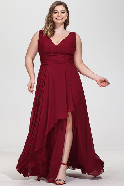 Robe Cérémonie Longue Volants Rose - gallery 7