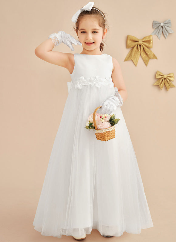 Robe Cérémonie Glamour Enfant Satiné - gallery 7