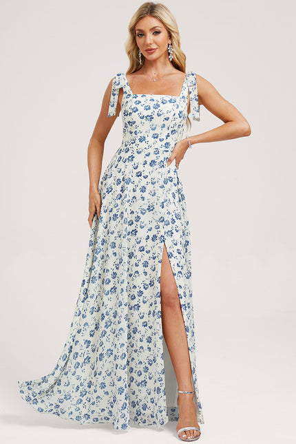 Robe Cérémonie Mousseline Verte