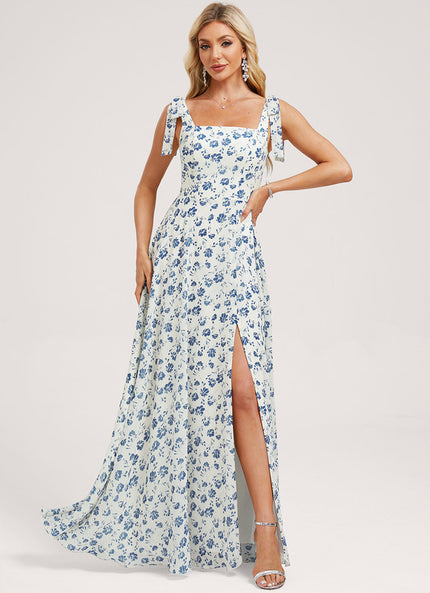 Robe Cérémonie Mousseline Verte