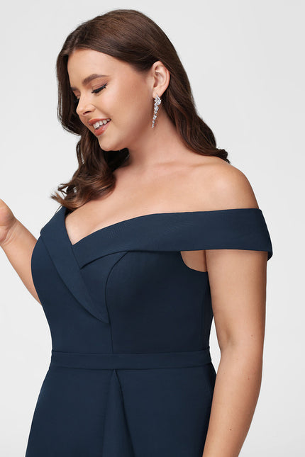 Robe Cérémonie Élégante À Décolleté - gallery 7