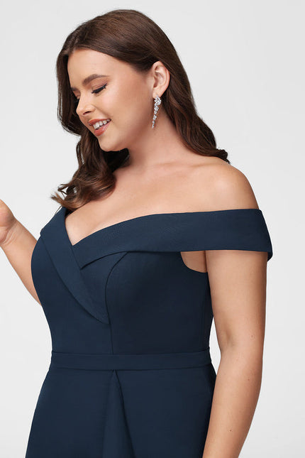 Robe Cérémonie Élégante À Décolleté - gallery 7