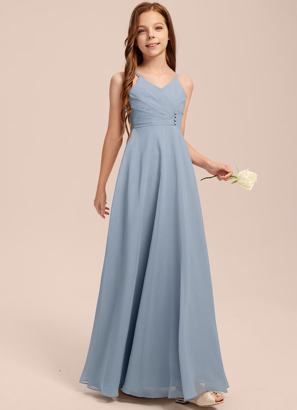 Robe Cérémonie Longue Vert Deau - gallery 5