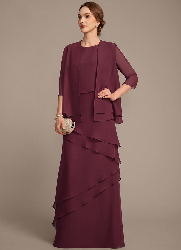 Robe Cérémonie Cascade Prune - gallery 2
