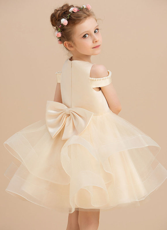 Robe Cérémonie Tulle Crème